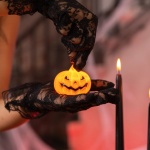 Lanterna Cabeça Abóbora LED Halloween - Image 3
