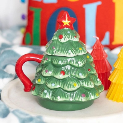 Caneca Pinheiro de Natal 500ml
