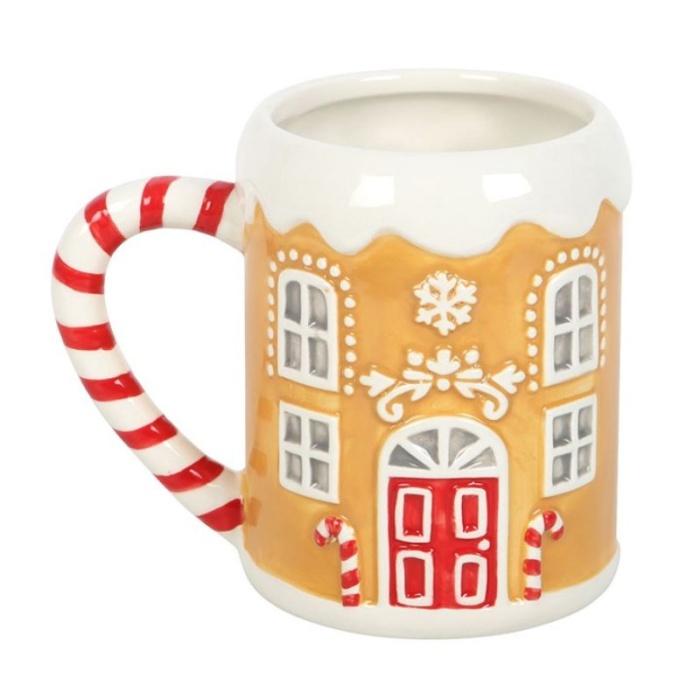 Caneca Natal Casa Gengibre 500ml - Image 3