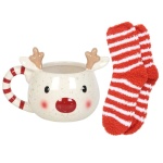 Caneca Rena com Meias Natal 400ml - Image 2