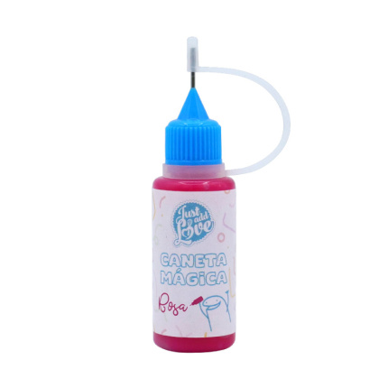 Caneta Alimentar Magica Rosa - 25Gr