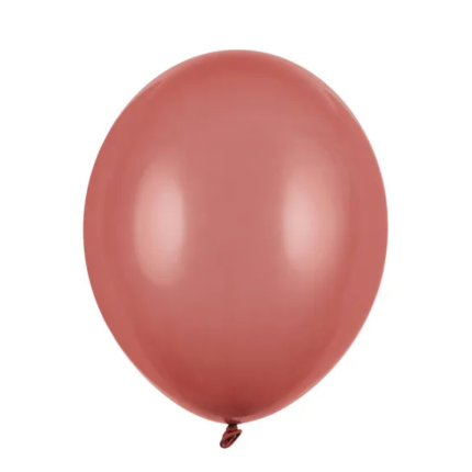 Balão Latex Pastel Burgundy- 30cm ( Saco 100 )