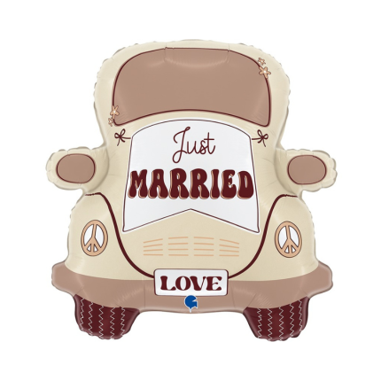 Balão Carro "Just Married"- 66cm
