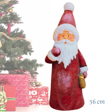Pai Natal Ceramica - 56cm