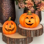 Abóbora Grande Cerâmica Halloween - Image 2