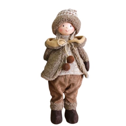 Boneco Bege Porcelana Menino - 46Cm