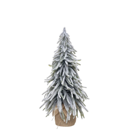 Árvore Natal Com Neve - 27cm