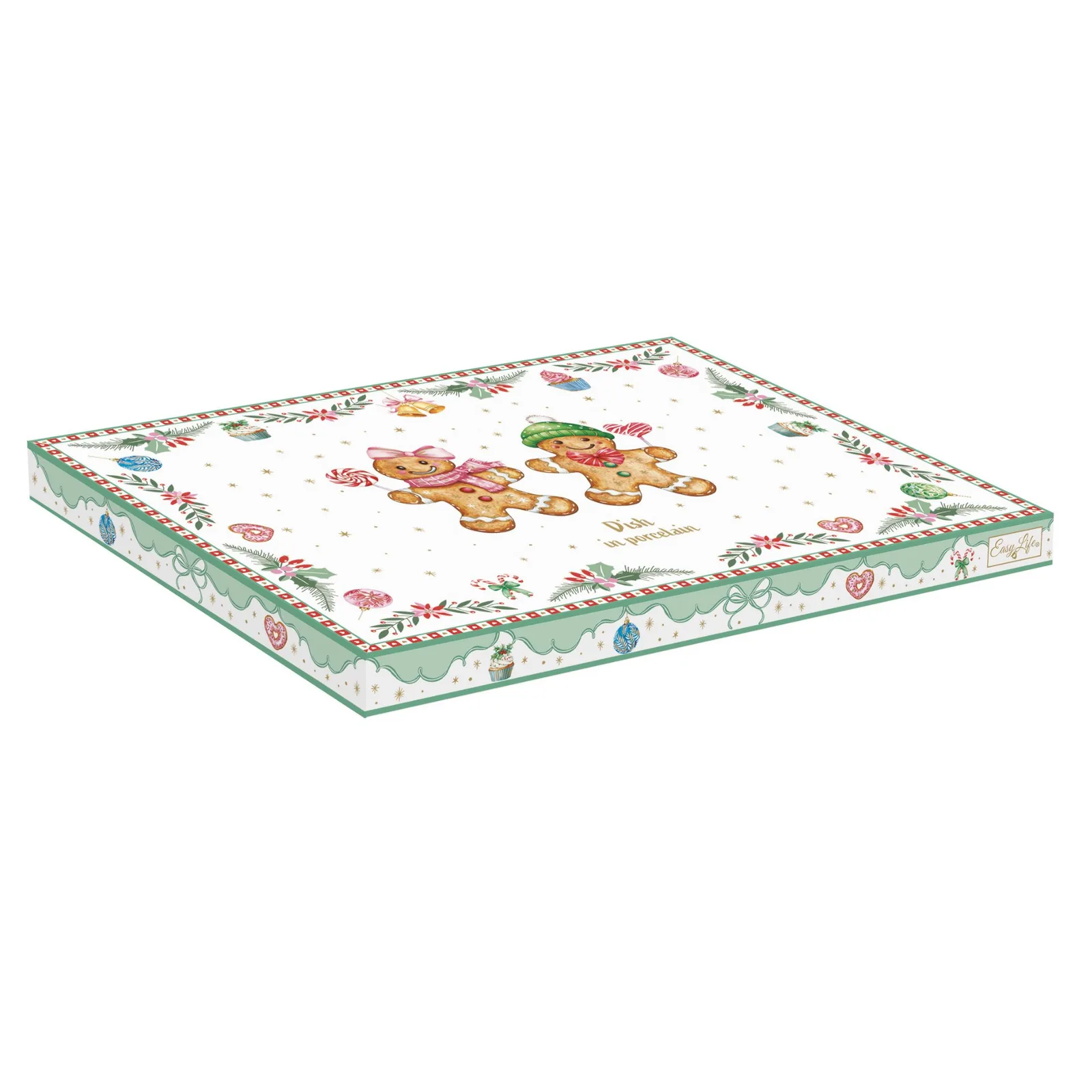 prato easylife candy natal boneco gengibre SWEET-CHRISTMAS caixa b Prato Gingedread Natal Sweet Christmas - Image 4