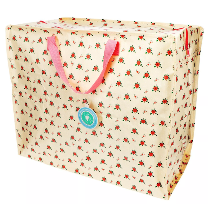 Saco Jumbo Flores French Rose - Image 1
