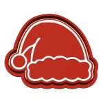 Cortador de Bolachas Gorro Pai Natal