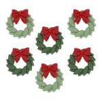 Figuras de Açúcar Coroas de Natal - Conj.6